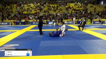 Jonathan Satava vs Ruan Oliveira 2018 World IBJJF Jiu-Jitsu Championship