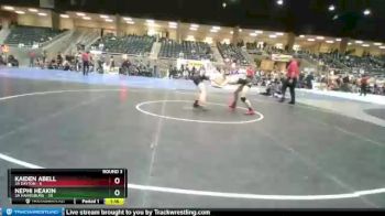 145 lbs Round 3 (4 Team) - Kaiden Abell, 3A Dayton vs Nephi Heakin, 3A Harrisburg