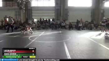 80 lbs Round 2 (4 Team) - Jacob Benyo, Mat Assassins vs Eddie George, Germantown Wrestling