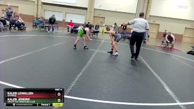 88-92 lbs Round 5 - Kaleb Lewallen, Olympus vs Kaleb Jenkins, Swamp Fox Wrestling Club