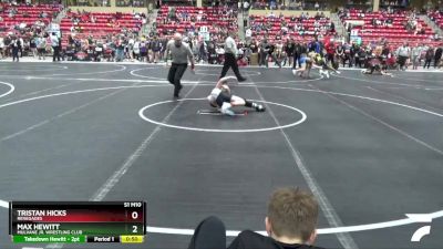 76 lbs Champ. Round 1 - Tristan Hicks, Renegades vs Max Hewitt, Mulvane Jr. Wrestling Club