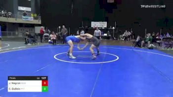 189 lbs Final - Joshua Negron, Georgetown vs Cole DuBois, Pittsgrove