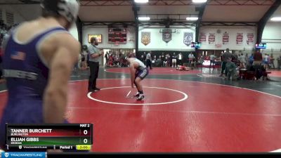 160 lbs Round 3 - Tanner Burchett, Burlington vs Elijah Gibbs, Keokuk