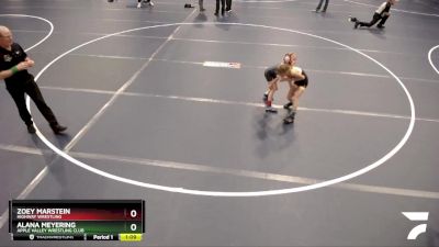 Semifinal - Alana Meyering, Apple Valley Wrestling Club vs Zoey Marstein, Highway Wrestling