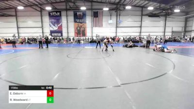 170 lbs Consi Of 32 #2 - Ethan Osburn, VA vs Ryker Woodward, UT