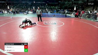 70 lbs Consi Of 16 #2 - Teddy Narson, Elite NJ vs Duke Wright, Verona