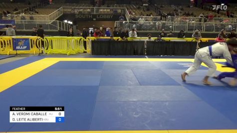 DANTE LEITE ALIBERTI vs ADAM VEROMI CABALLERO 2024 Pan Jiu Jitsu IBJJF Championship