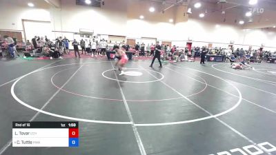 92 kg Rnd Of 16 - Leonardo Tovar, Izzy Style Wrestling vs Cittadino Tuttle, Pinnacle Wrestling Club