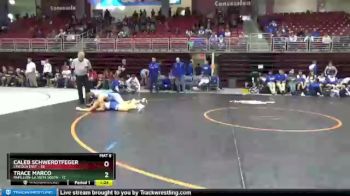 182 lbs Round 1 (8 Team) - Caleb Schwerdtfeger, Lincoln East vs Trace Marco, Papillion-La Vista South