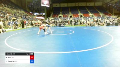 106 lbs Cons 32 #2 - Anna Kos, Minnesota vs Jaden Breeden, Missouri