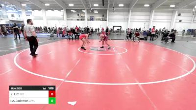 100 lbs Semifinal - Zachary Lim, Red Roots WC vs Antoine Jackman, Lowell