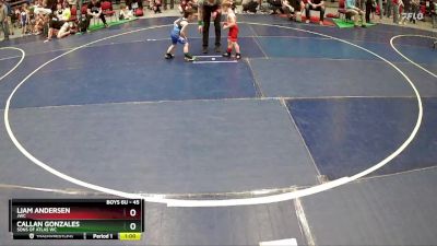 45 lbs Champ. Round 2 - Callan Gonzales, Sons Of Atlas WC vs Liam Andersen, JWC