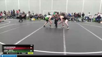 195 lbs Round 3 (4 Team) - Cody Opitz, South Dakota Mania vs Ian Dickinson, Wyoming Gold