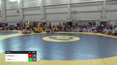 97 lbs Pools - Samantha Massey, Swag Sisters vs Isla Silva, PA West