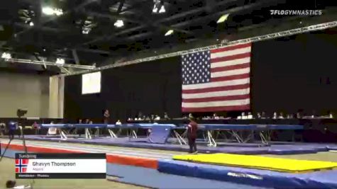 Ghavyn Thompson - Tumbling, Aspire - 2021 USA Gymnastics Championships