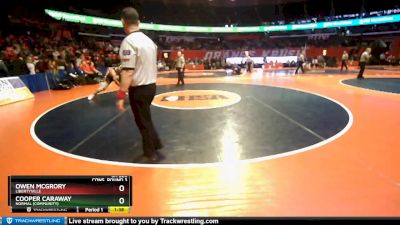 3A 220 lbs Cons. Round 3 - Cooper Caraway, Normal (Community) vs Owen McGrory, Libertyville