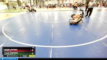 115 lbs Rd# 7- 10:45am Saturday Final Pool - Tyler Stephens, Maryland Gold vs Jacob Lootens, Olympia