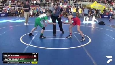 110 lbs Champ. Round 1 - Jordan Jenkins V(SE2), Huntington Huntsmen vs Oscar Horning, Monroe