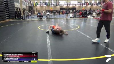 94 lbs Round 1 - Charlie Barnhouse, Big Game Wrestling Club vs Kaiden Belinsky, Immortal Athletics WC