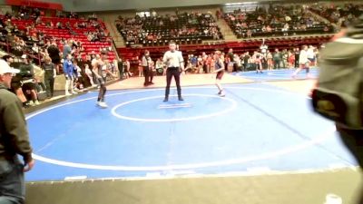 80-86 lbs Semifinal - Ryan Noll, Claremore Wrestling Club vs Dylan Reed, Pawhuska Elks Takedown