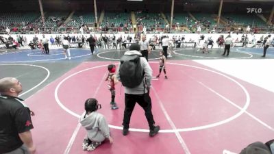 40 lbs 5th Place - Izrael Casaus, Wolfpack Wr Ac vs Caleb Morales, West Mesa Jr WC