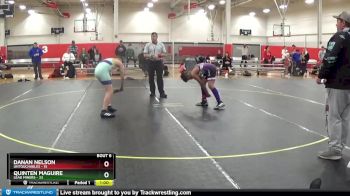 112 lbs Round 3 (4 Team) - Quinten Maguire, Lead Miners vs Danan Nelson, Untouchables