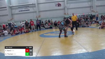 140 lbs Final - Faith Hand, Badger Girls Elite vs Alexiya Thuman, Grindhouse W.C.