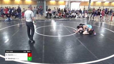 140 lbs Semifinal - Kiovanny Hamlin, Allentown vs Nicholas Weidman, Palmyra