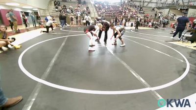 100-112 lbs Rr Rnd 1 - Joseph Veloquio, Dark Cloud Wrestling Club vs Gentry Shelton, Skiatook Youth Wrestling 2022-23