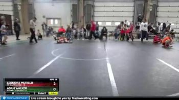 60 lbs Round 1 (8 Team) - Leonidas Murillo, PA Alliance Red vs Adam Walker, NCWAY Crusaders