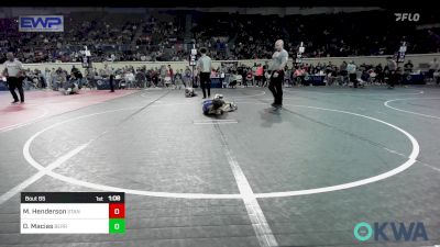 61 lbs Semifinal - Maddox Henderson, Standfast vs Damen Macias, Berryhill Wrestling Club