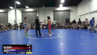 187 lbs Round 1 (8 Team) - Eli Spinell, Tennessee vs Baron Murray, Arkansas