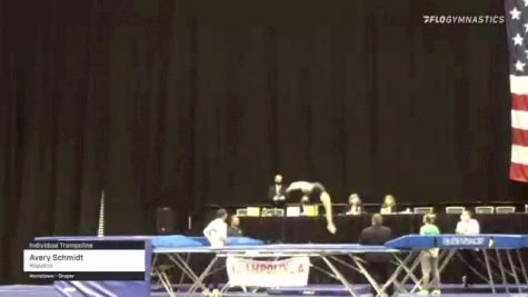 Avery Schmidt - Individual Trampoline, Wasatch - 2021 USA Gymnastics Championships
