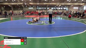 126 lbs Round 5 - Quinn Morrison, New Kent vs Evan Mefford, Christiansburg