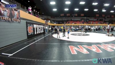 60 lbs Consi Of 4 - Olin Sweeney, Noble Takedown Club vs Rhett Mudgett, Choctaw Ironman Youth Wrestling