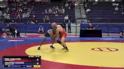 70 kg Semifinal - Mike Asselstine, Edmonton WC vs Mohamed Hozayen, Montreal NTC