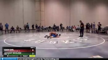 123 lbs Quarters & 1st Wb (16 Team) - Luke Wilke, Bufffalo Stampeders Wrestling vs James Kosza, Wellington