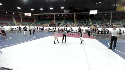 65 lbs 3rd Place - Eli Trujillo, Juggernaut Wrestling Club vs Asher Warner, Bear Cave