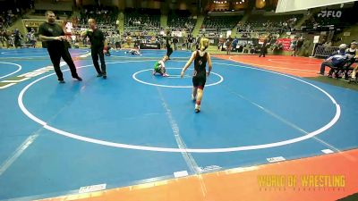 60 lbs 5th Place - Lennox Theis, New Prague Wrestling vs Jentry Lyden, Derby Wrestling Club