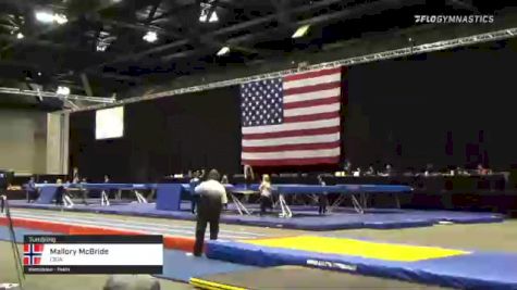 Mallory McBride - Tumbling, CIGA - 2021 USA Gymnastics Championships