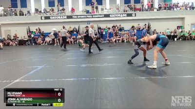 140 lbs Semis & 1st Wrestleback (8 Team) - MJ Evans, Xtreme Team vs John Alvarado, Glasgow WA