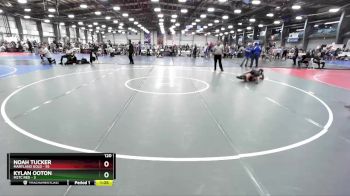 120 lbs Rd# 3 12:00pm Friday - Noah Tucker, Maryland Gold vs Kylan Ooton, M2TC Red