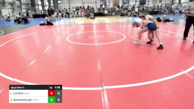 106 lbs Rr Rnd 1 - Lynn Landon, Quest School Of Wrestling vs Jack Sponenburgh, Team Nebraska Blue