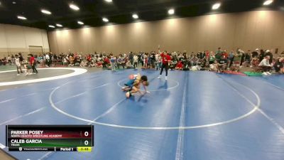 86-90 lbs Round 2 - Caleb Garcia, Texas vs Parker Posey, North DeSoto Wrestling Academy