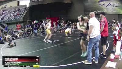 160 lbs Finals (8 Team) - Trig Brandes, Nebraska Maize vs Tuxley Kirkhart, Kansas Anaconda