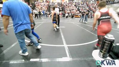 100 lbs Quarterfinal - Preston Butler, Hilldale Youth Wrestling Club vs Andrew Bevenue, R.A.W.