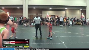 50 lbs Round 1 (6 Team) - Hudson Conner, Steel Valley vs Colton Hergies, Contenders Wrestling Academy Green