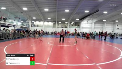 111 lbs Consi Of 8 #2 - Cecilia Pioggia, Agawam vs Nollan Thomas, Mayo Quanchi WC