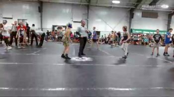 80 lbs Round 7 (8 Team) - Jake Strickland, Team Palmetto vs Barrett Casteel, Alabama Elite