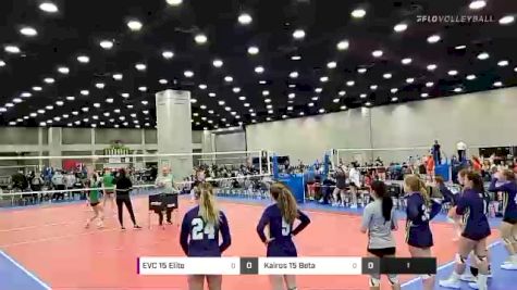 EVC 15 Elite vs Kairos 15 Beta - 2022 JVA World Challenge presented by Nike - Expo Only